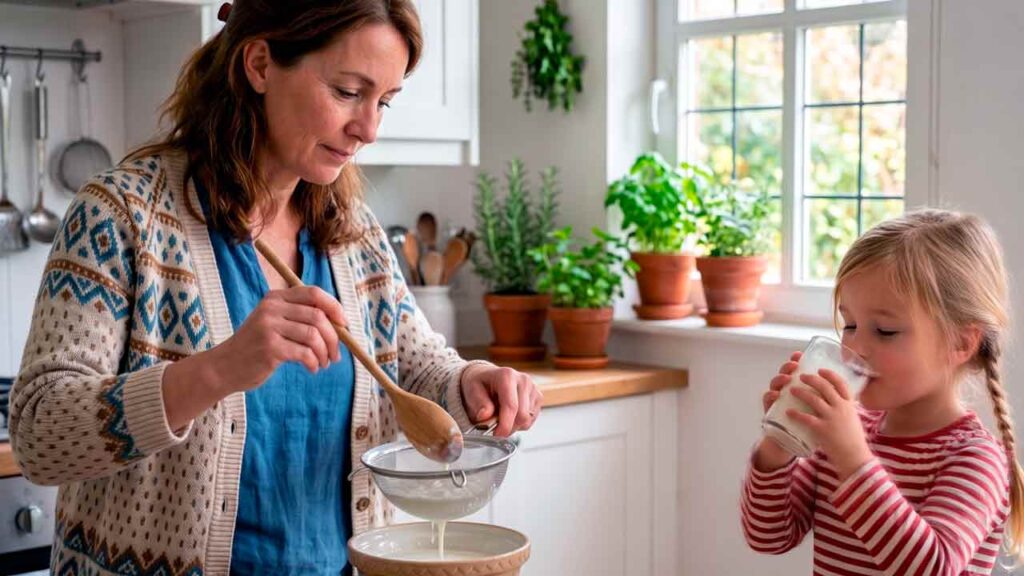 Zelf melkkefir maken
